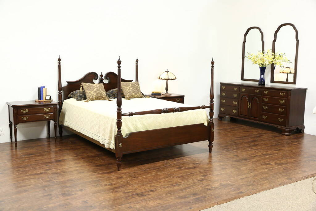 antique ethan allen bedroom furniture