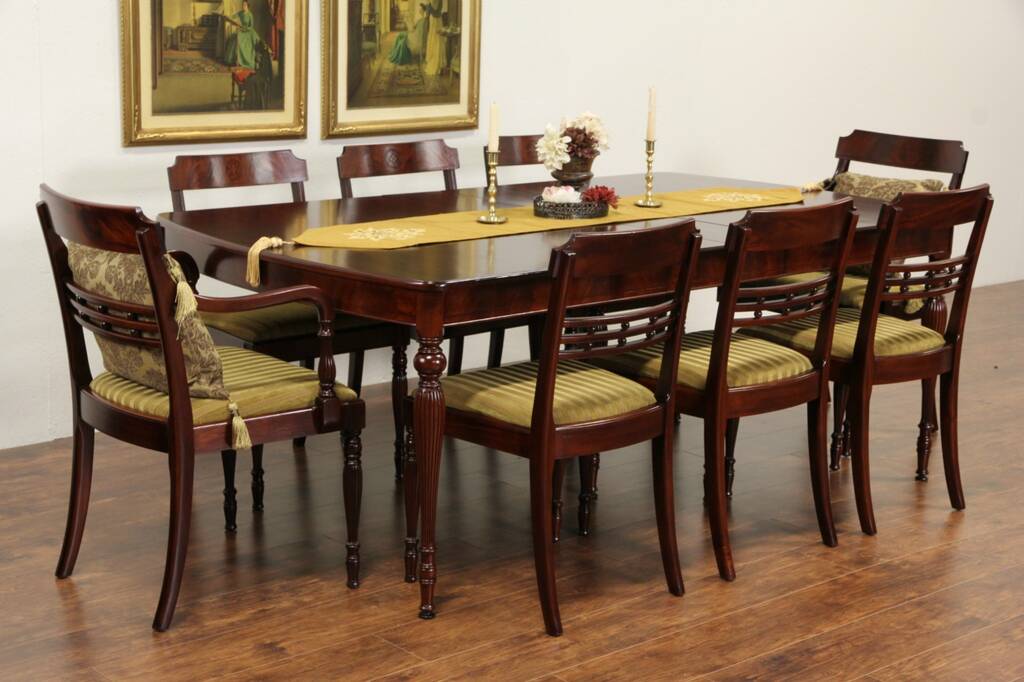 1930 Dining Room Table And Chairs