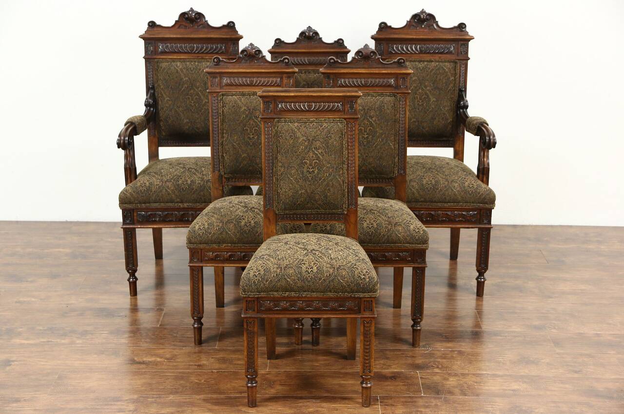 Images Of Antique Dining Room Chairs
