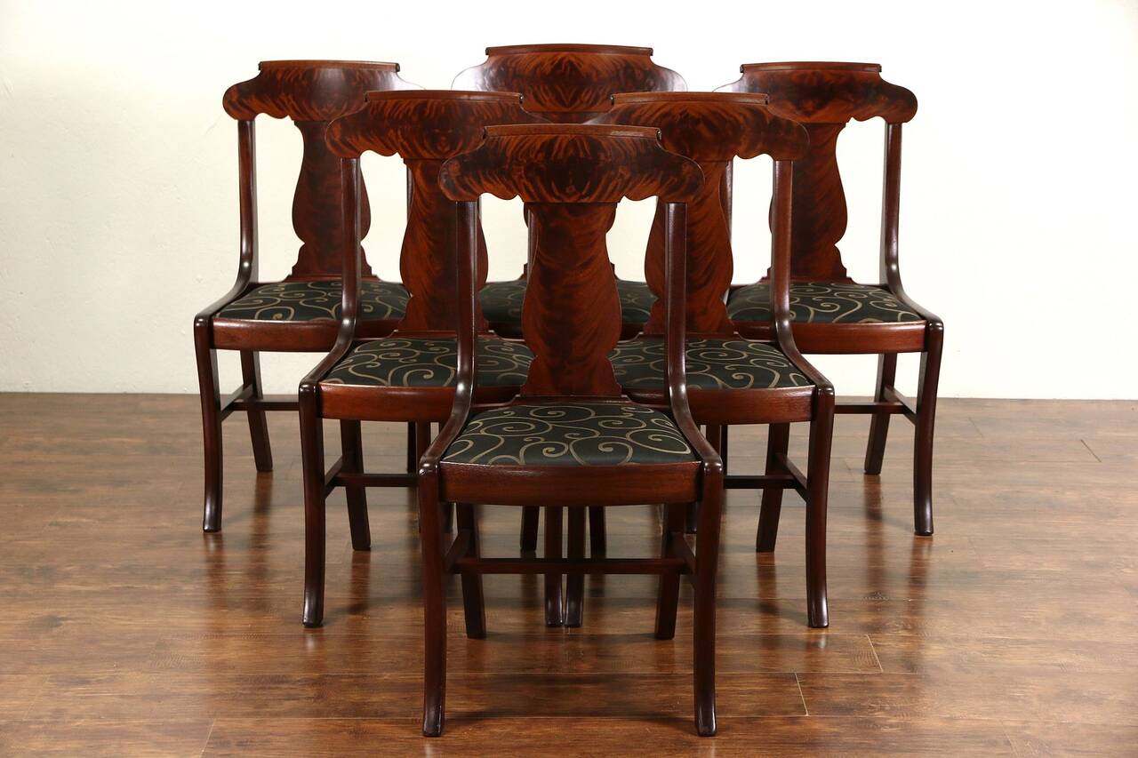 early 1900s dining room chairs