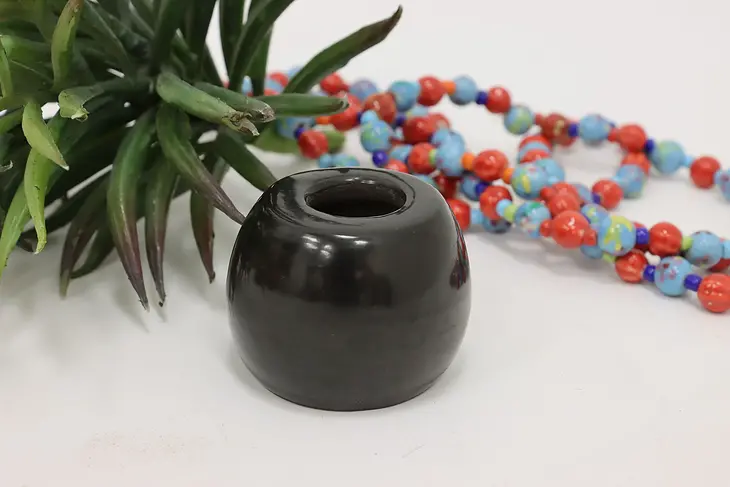 Native American Vintage Blackware Small Bowl #45512