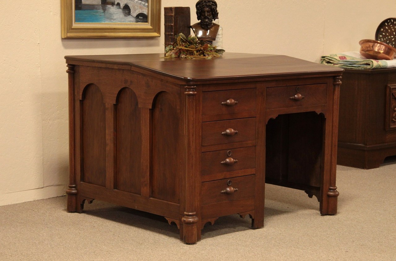 antique telegraph desk