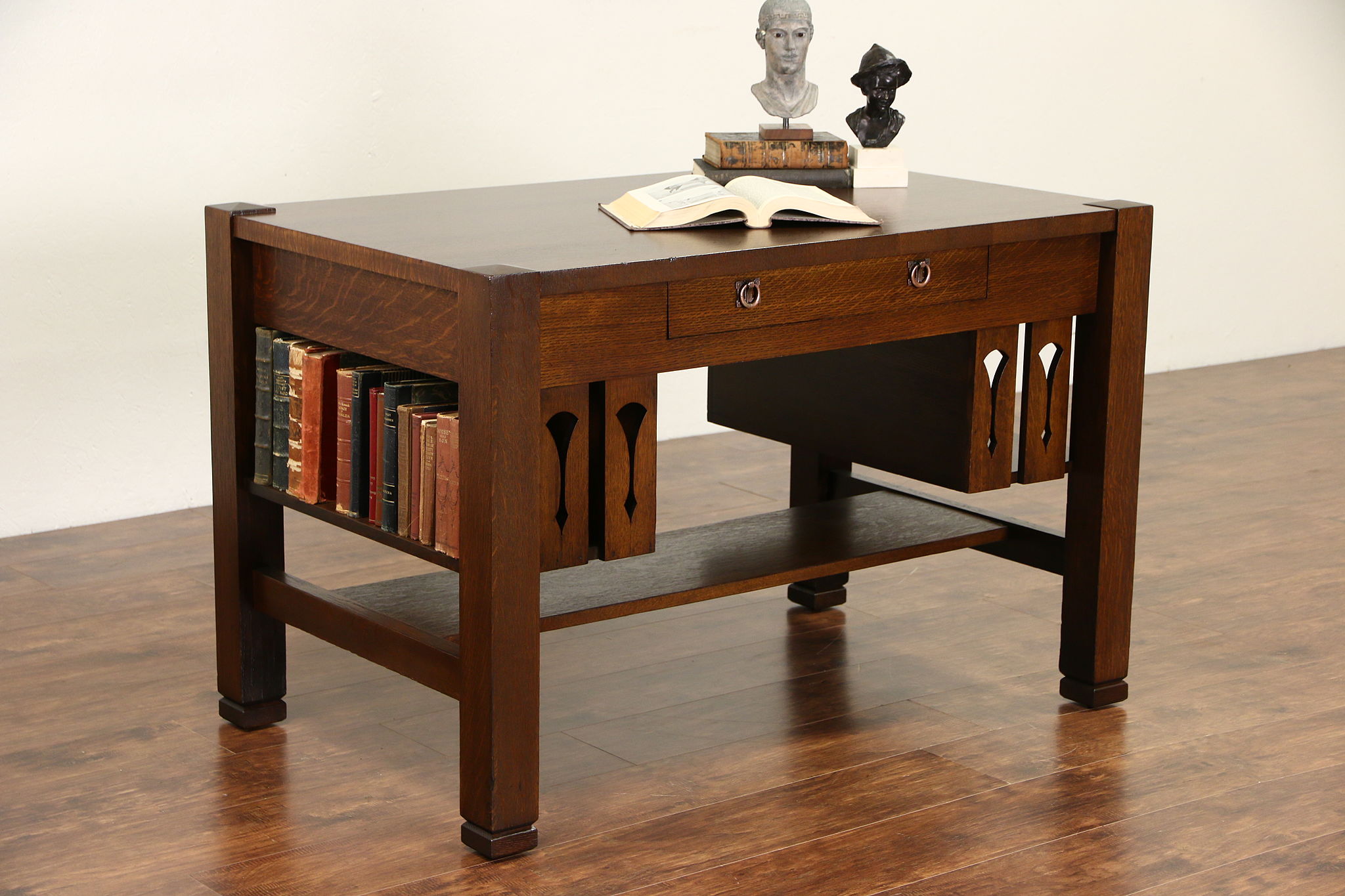 arts and crafts library table