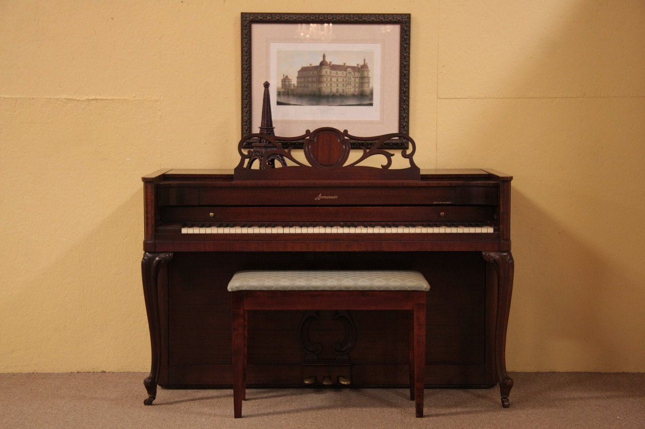 Acrosonic de Baldwin Mahogany Spinet PianoAcrosonic de Baldwin Mahogany Spinet Piano  