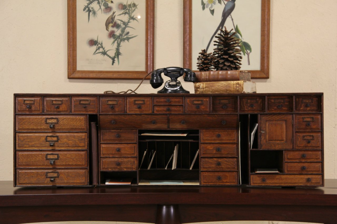 antique pigeon hole desk