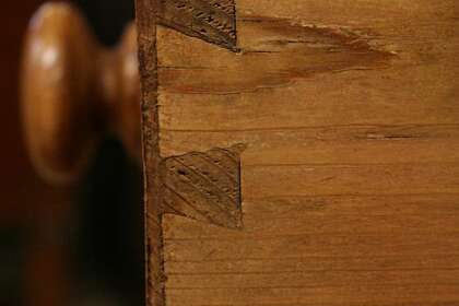 dovetail joints on drawer