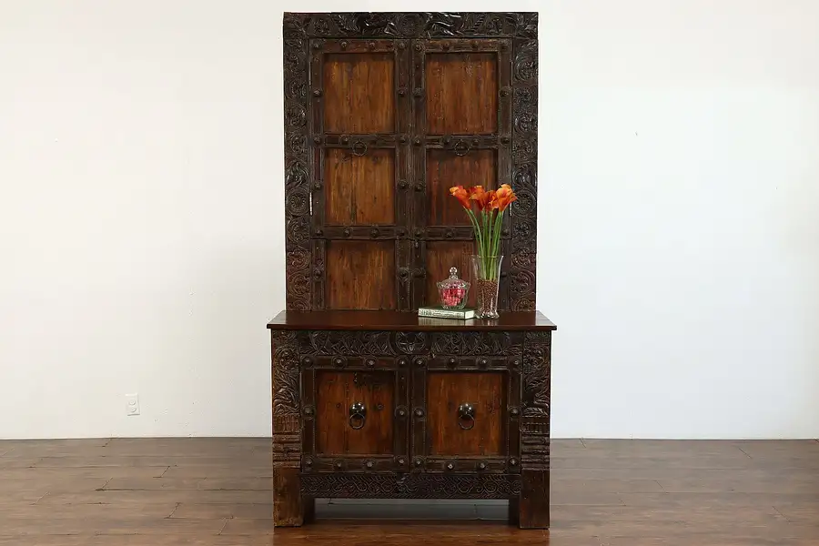 Main image of Dressing Table, Vessel Sink Vanity or Bar From Teak Antique Salvage Java