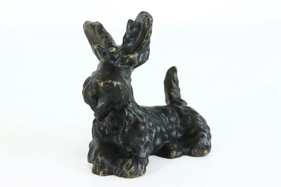 Main image of Farmhouse Antique Bronze Scottish Terrier Dog Sculpture