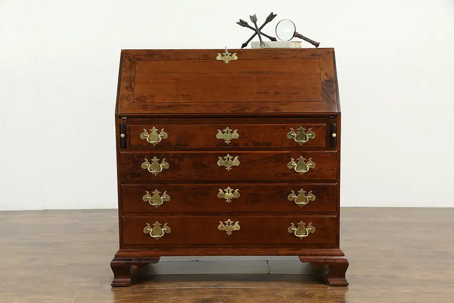 Main image of Statton Vintage Georgian Design Cherry Secretary Desk