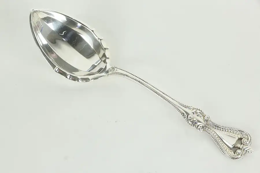 Main image of Towle Old Colonial Sterling Silver Sugar Shell or Serving Spoon 5 7/8"