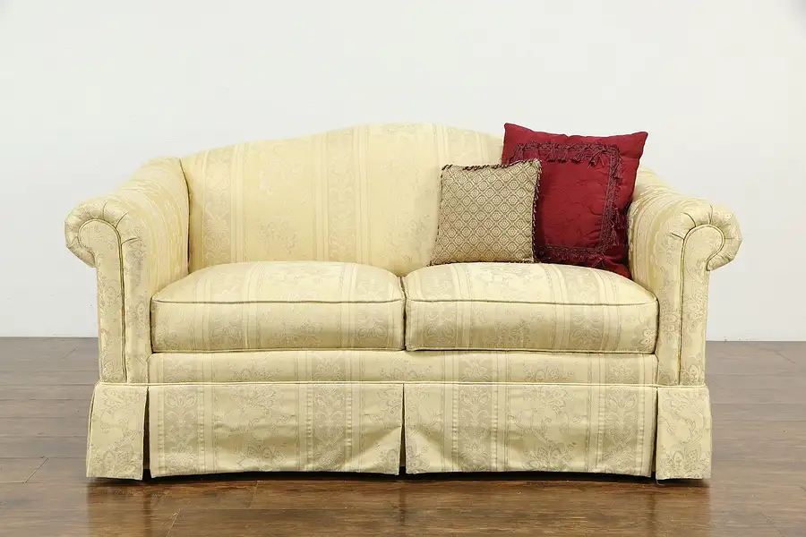 Main image of Traditional Custom Designer Loveseat, Almost New