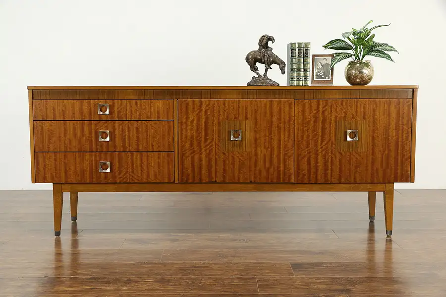 Main image of Midcentury Modern 1960 Vintage European Sideboard, Credenza, TV Console