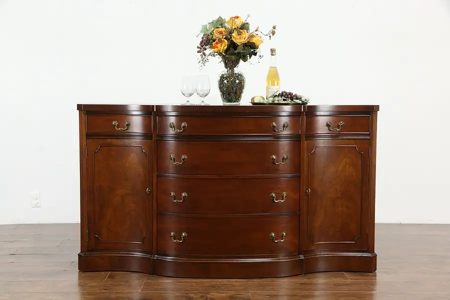 Main image of Traditional Mahogany Vintage Georgian Sideboard, Server, Buffet Lundstrom