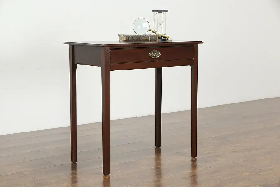 Main image of Kittinger Williamsburg Collection Vintage Mahogany Nightstand, End Table