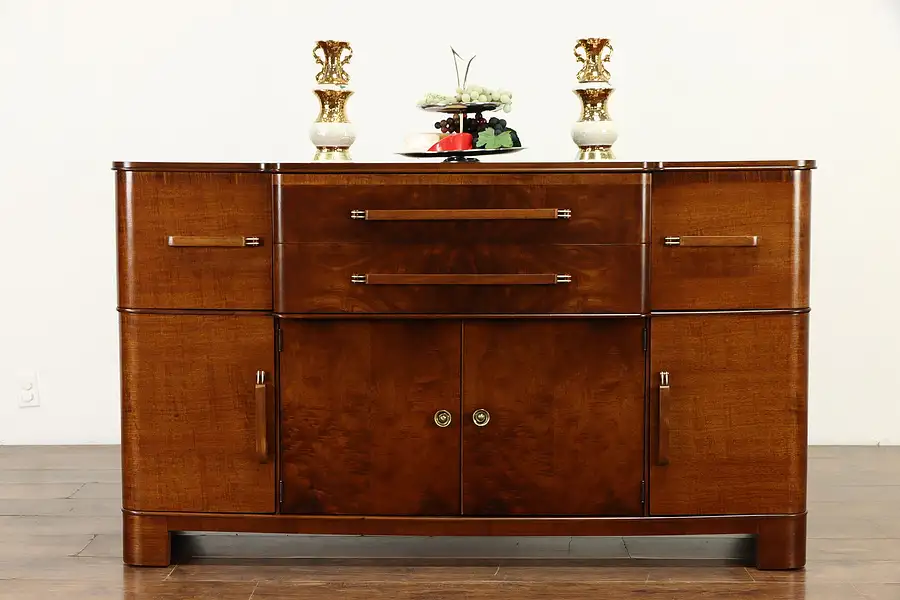 Main image of Art Deco Vintage Sideboard Server or Buffet, Brickwede Brothers