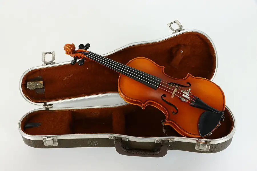 Main image of Child 1/4 Size Violin & Case, Playing Condition, Ton-Klar Dancla Germany