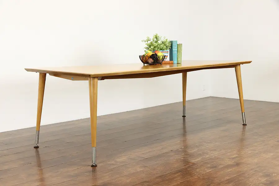 Main image of Midcentury Modern Vintage Dining or Conference Table, New Life Sjöström