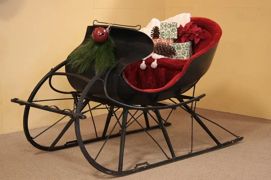 Main image of Victorian Antique Cutter or Horse Drawn Sleigh