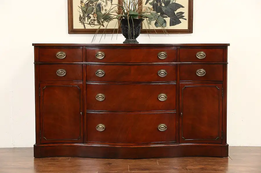 Main image of Drexel Travis Court Mahogany Sideboard, Buffet or Server, 1950's Vintage