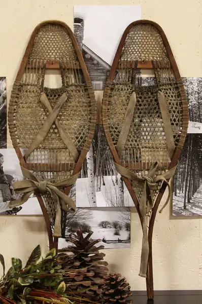 Main image of Pair 1920's Native American Snow Shoes