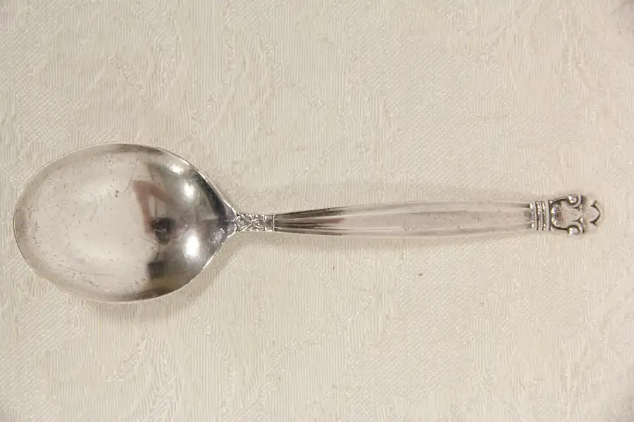 Main image of Sterling Silver Antique 1910 Baby or Jelly Serving Spoon