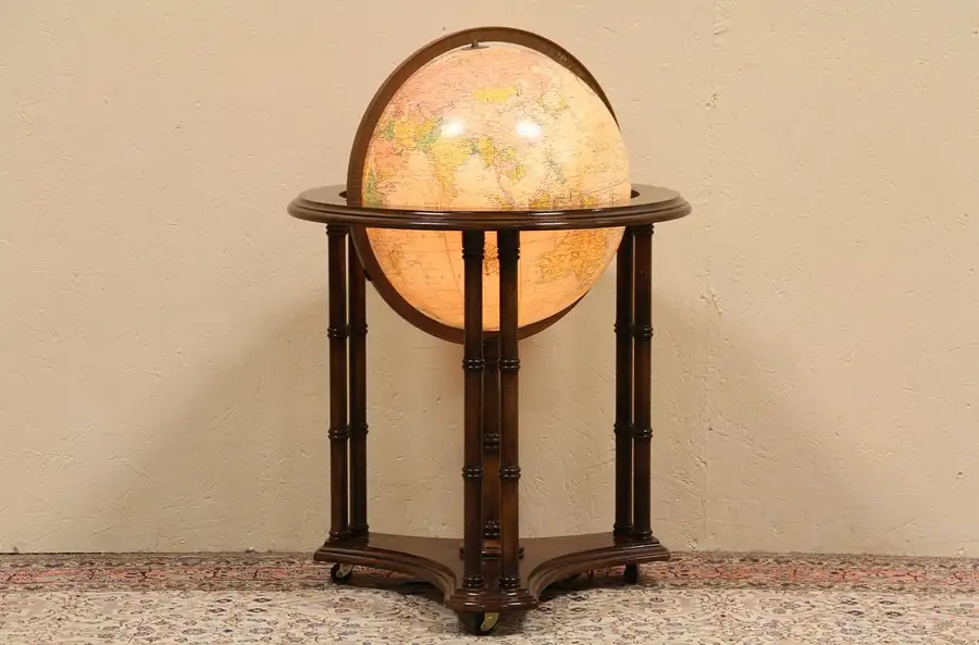 Main image of Replogle Lighted 16" World Globe & Stand