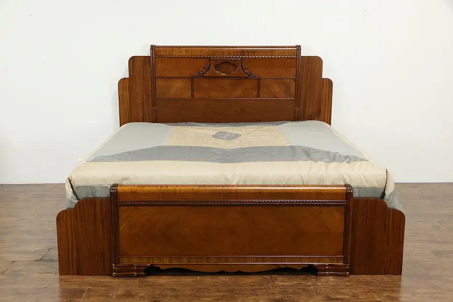 Main image of Art Deco Waterfall Vintage King Size Bed