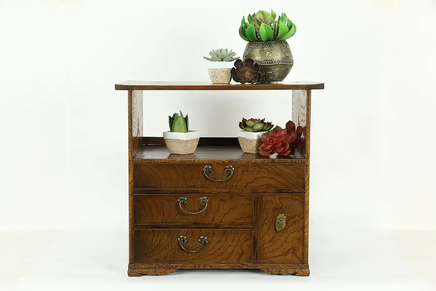 Main image of Korean Traditional Elm Vintage Jewelry Chest