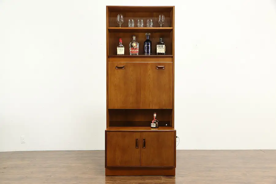 Main image of Midcentury Modern Teak 1960 Vintage Bar Cabinet or Server, GPlan