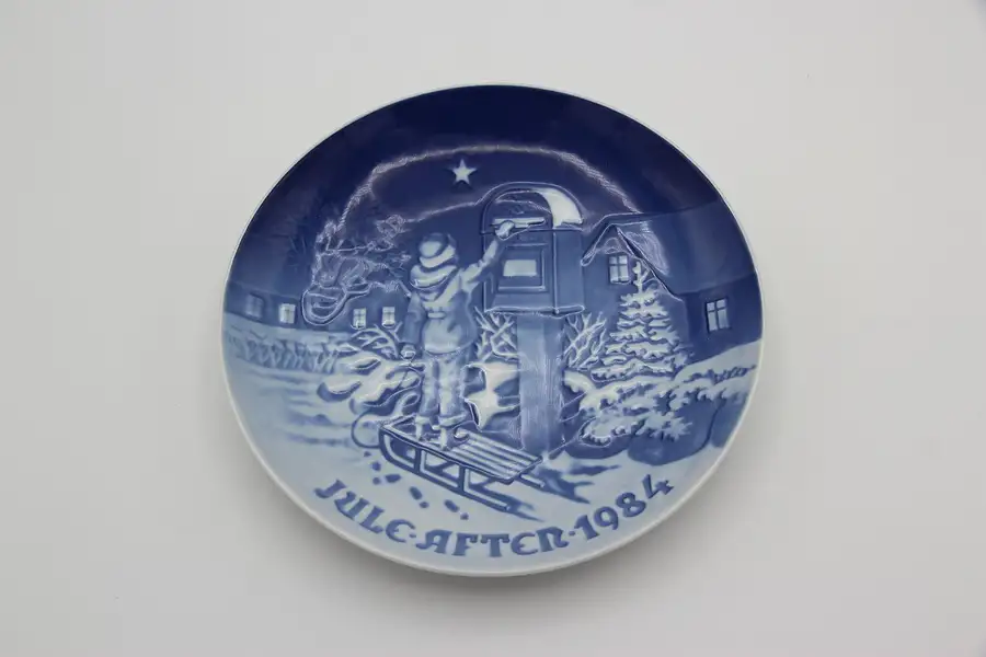 Main image of Bing and Grondahl Christmas Plate, The Christmas Letter, 1984