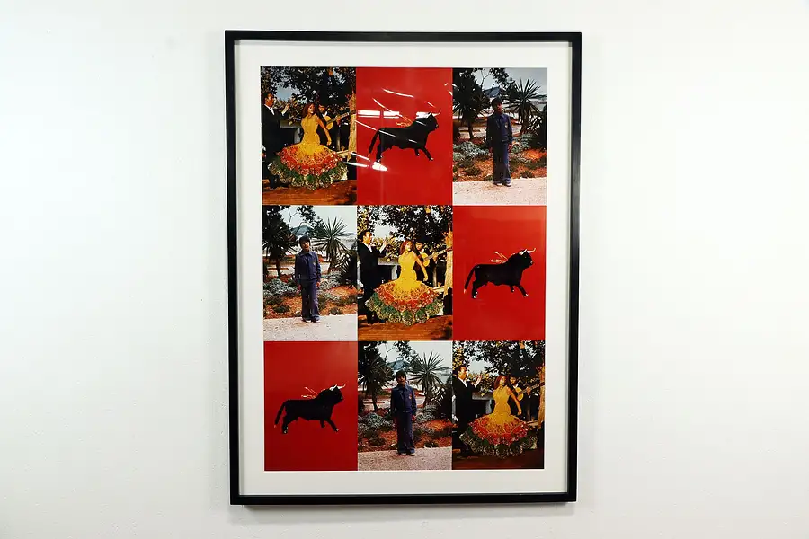 Main image of Y Viva Espana, 4/5, Vintage Cibachrome with Bulls, Paul Stone 69 1/2"