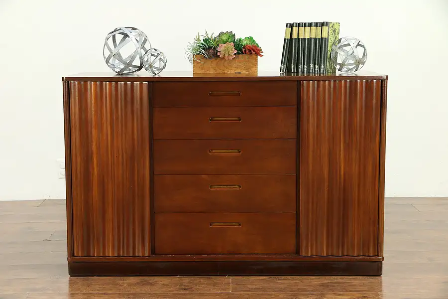 Main image of Midcentury Modern Edward Wormley Dunbar 1950's Vintage Chest or Credenza