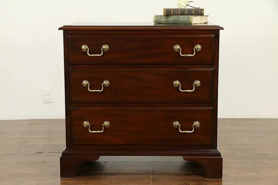 Main image of Mahogany Small Chest, End Table or Nightstand, Henkel Harris 2000