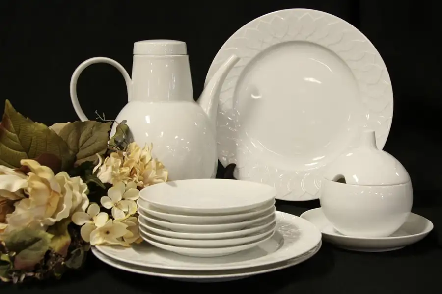 Main image of Rosenthal Lotus White China Set