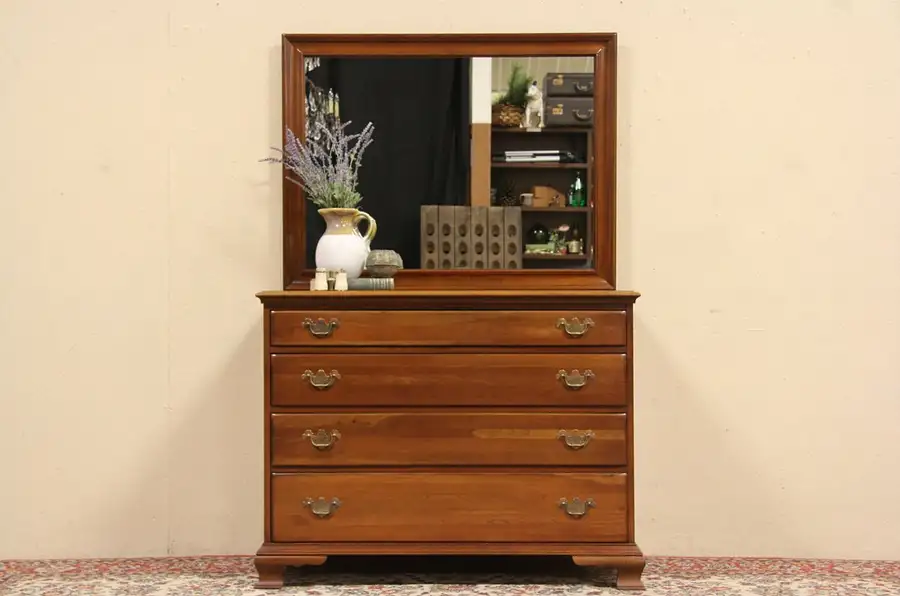 Main image of Cherry Chest of Drawers or Dresser signed Welsh Valley by Thomasville