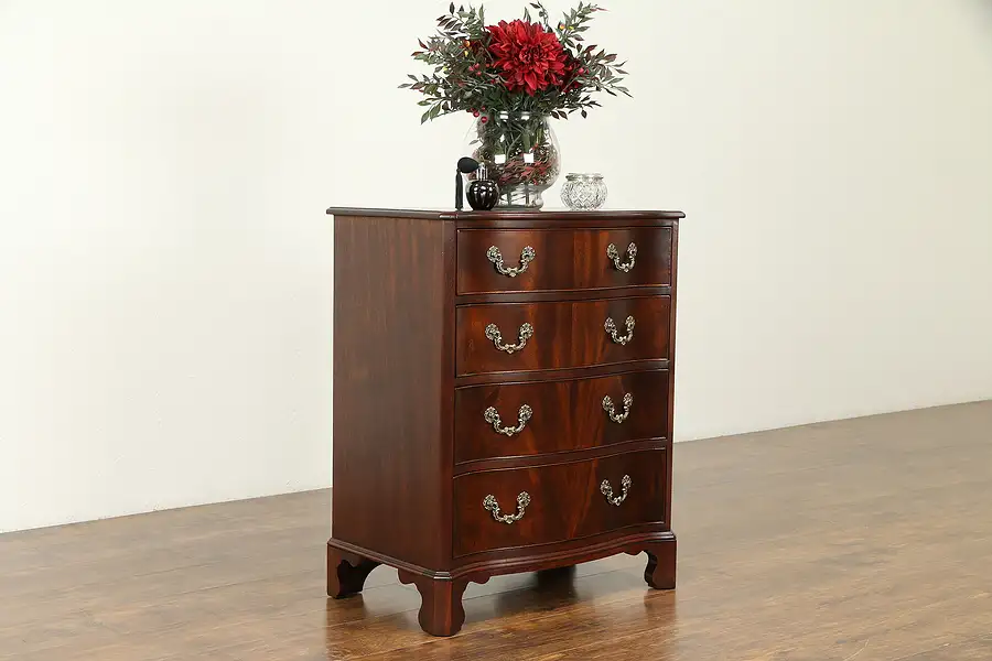 Main image of Traditional Vintage Mahogany Small Chest or Nightstand