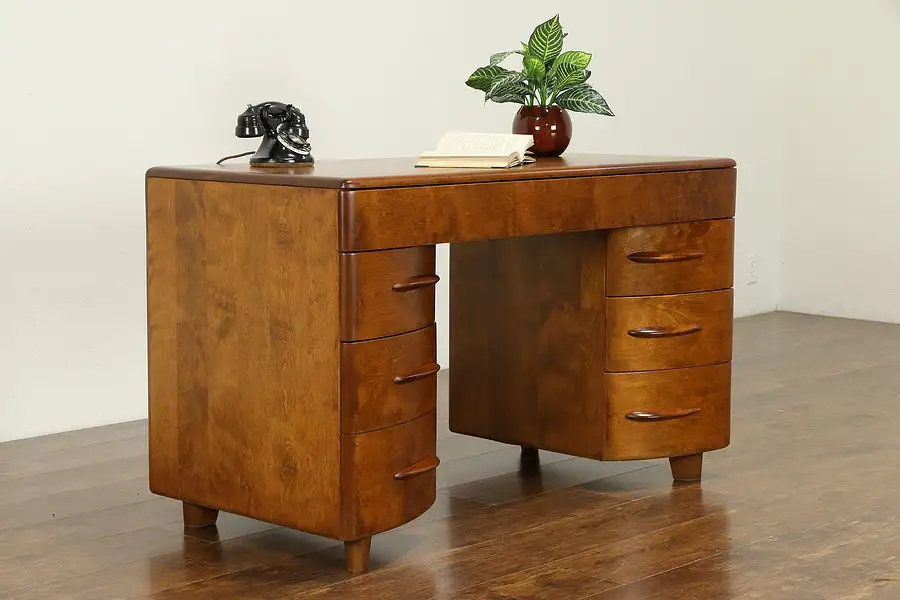 Main image of Heywood Wakefield Midcentury Modern 1950's Vintage Birch Desk