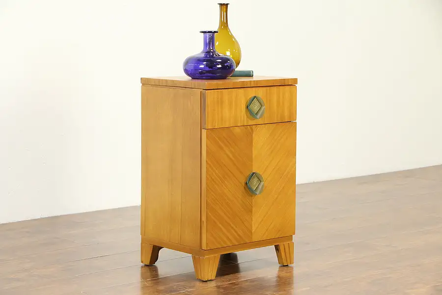 Main image of Midcentury Modern 1950's Vintage Nightstand or End Table, Joerns