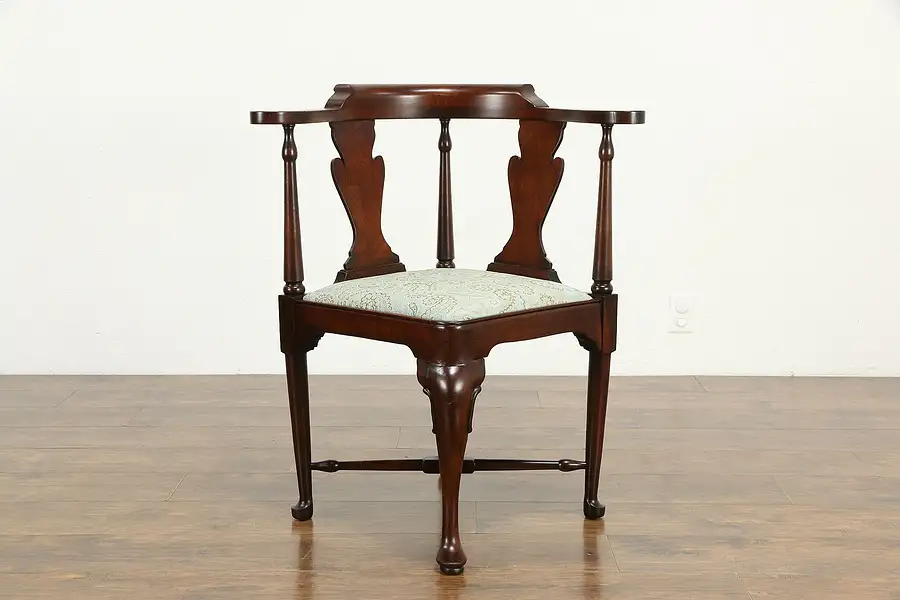 Main image of Traditional Georgian Design Vintage Mahogany Corner Chair