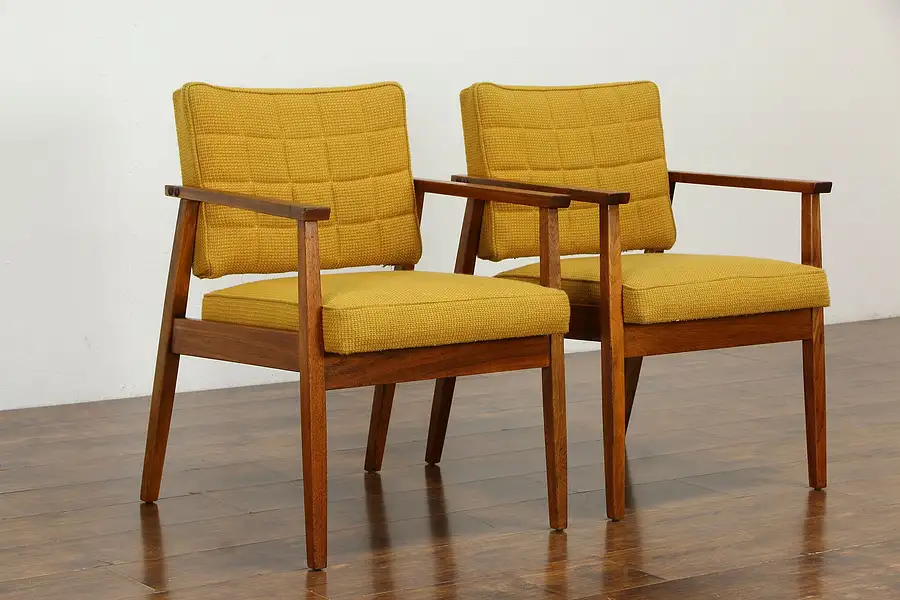 Main image of Pair Of Midcentury Modern 1960 Vintage Office Chairs, Nightingale Toronto