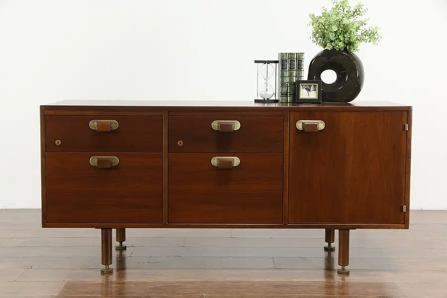 Main image of Midcentury Modern Danish Vintage Office Credenza & File, Jens Risom