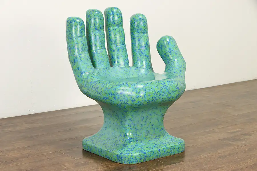 Main image of Hand Chair, Molded Fiberglass after Friedeberg, Leigh Gallery Chicago