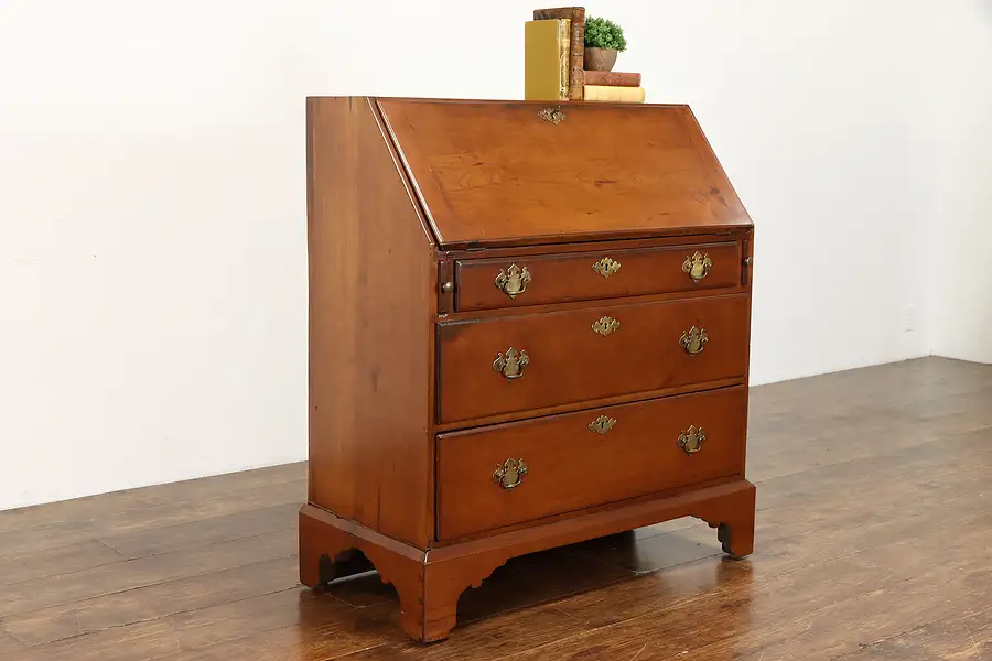 Main image of Georgian or Federal Antique 1780s Cherry Secretary Desk