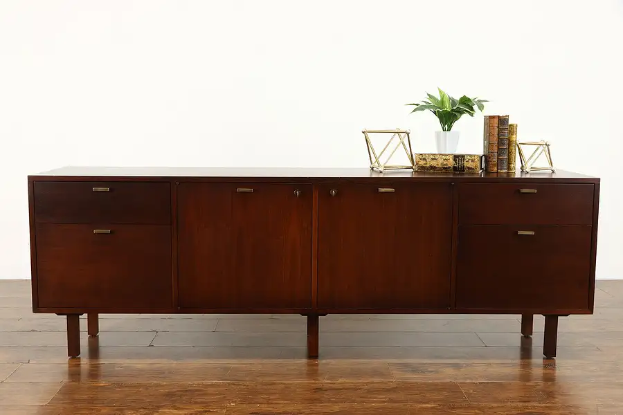 Main image of Midcentury Modern Vintage Credenza, File, Server, TV Console, Probber