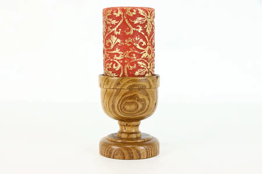 Main image of Farmhouse Vintage Ash Candle Holder, E.B. Johnson