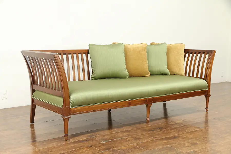 Main image of Antique Day Bed or Sofa from Palmer House, Chicago, New Upholstery