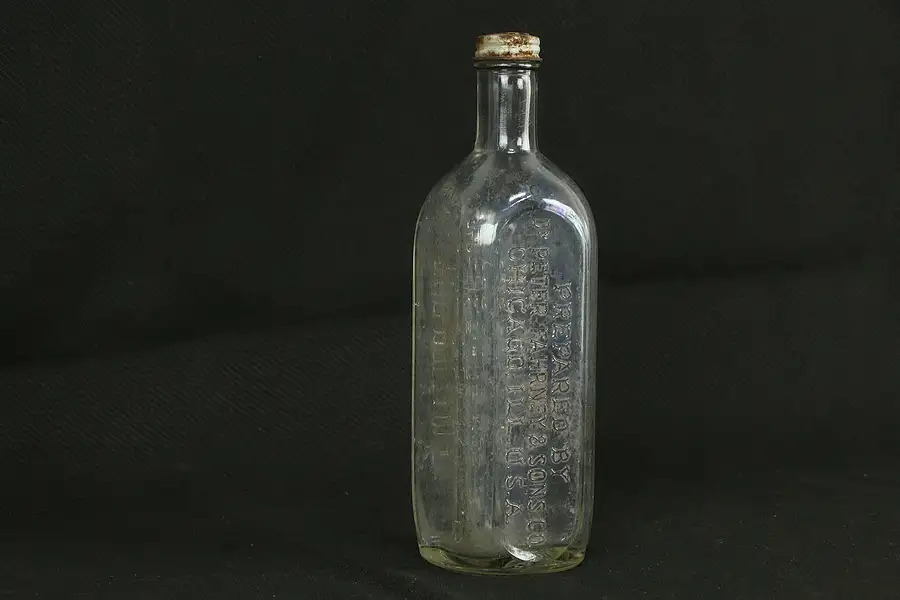 Main image of Dr. Fahrney Chicago Antique Tonic Quack Medicine Bottle