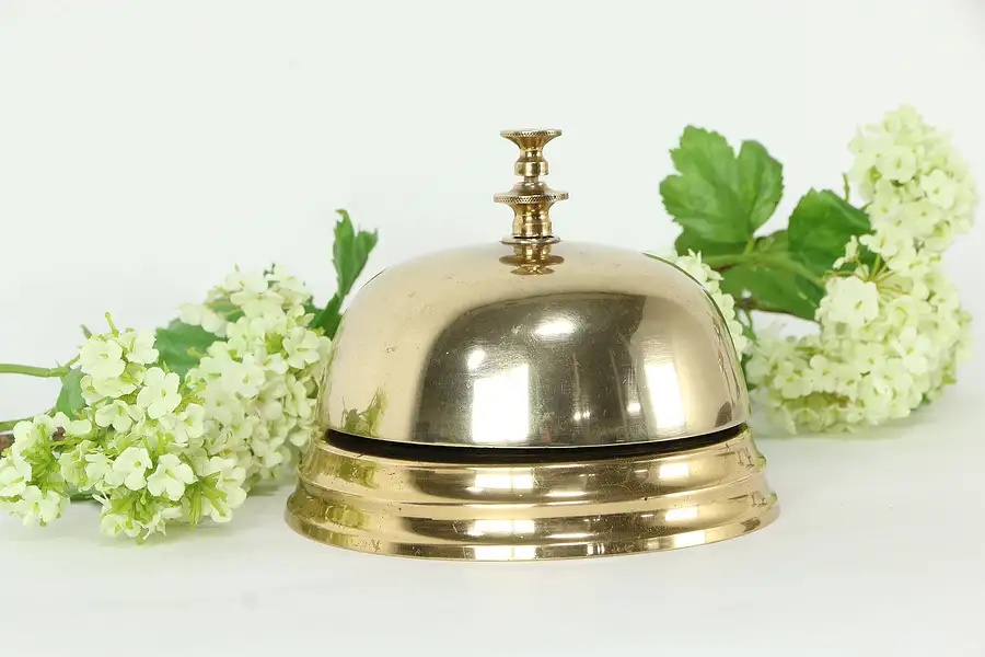 Main image of Bronze Antique 1900 Hotel or Counter Bell