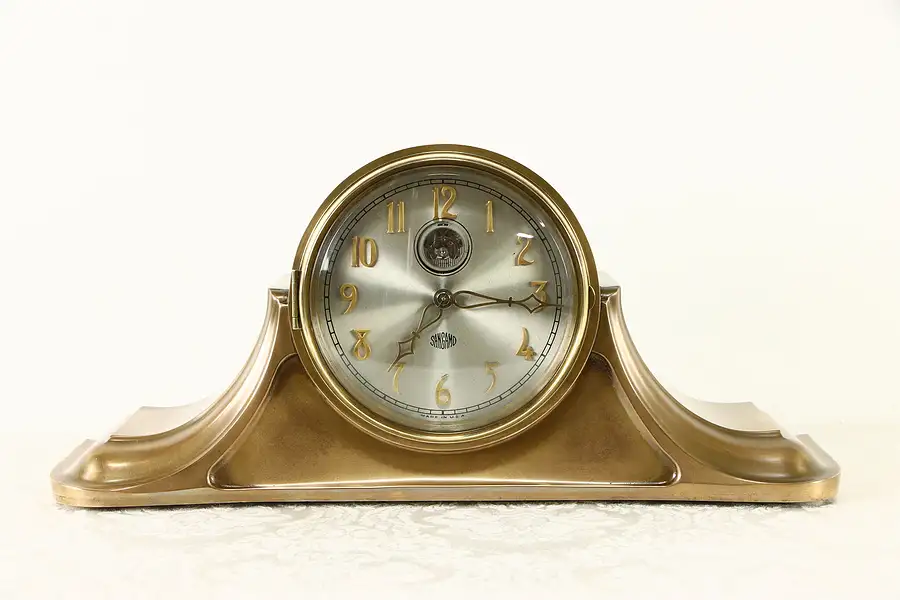 Main image of Hamilton Sangamo Antique Bronze Clock, Self Winding 11 Jewel Movement