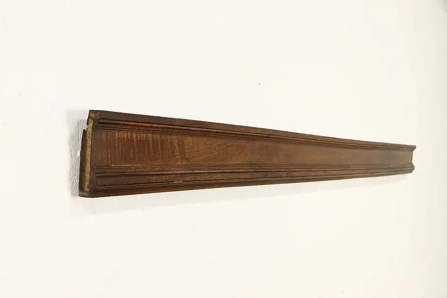 Main image of Victorian Antique Walnut 77 1/2" Straight Architectural Fragment